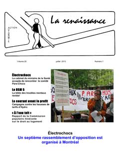 La Renaissance - Juillet 2013 - Volume 20 numéro 01.